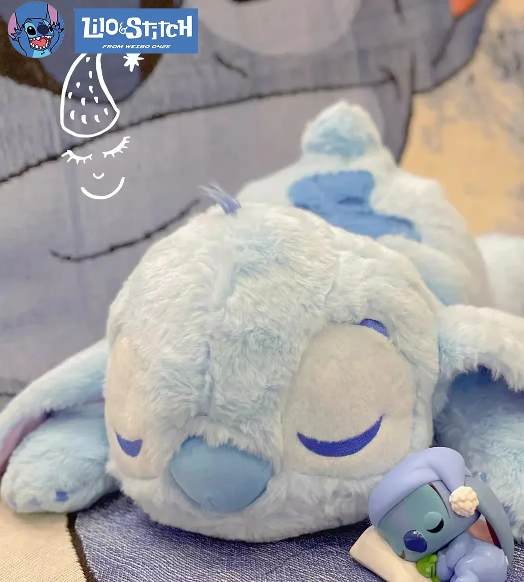 Disney Kawaii Lilo Stitch Plush Toys Stuffed Doll Cartoon Anime Lilo Stitch Room Decor Soft Cushion Pillow Plushies Girl Gift