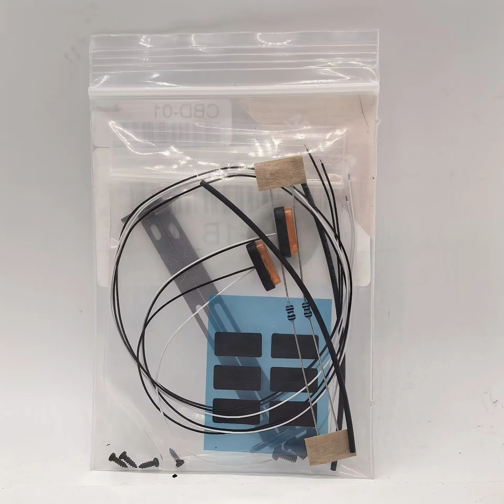 1 Satz LED-Positionsleuchten Seitenleuchte Warnleuchte CBD-1B für 1/14 Tamiya LKW-Kipper für SCANIA 770S 56368 VOLVO ACTROS Teile – Detail 5