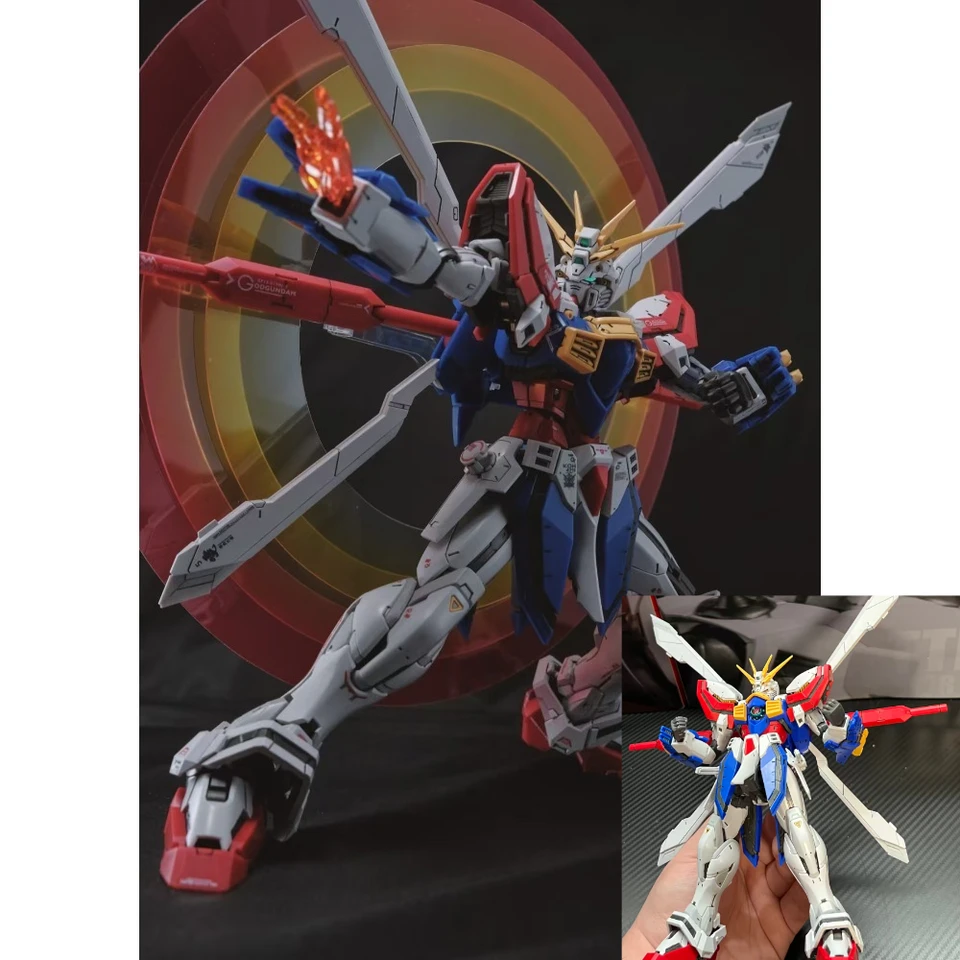 In Stock FAT CAT 1/100 II God Scale Special RG 1/144 Enlarged