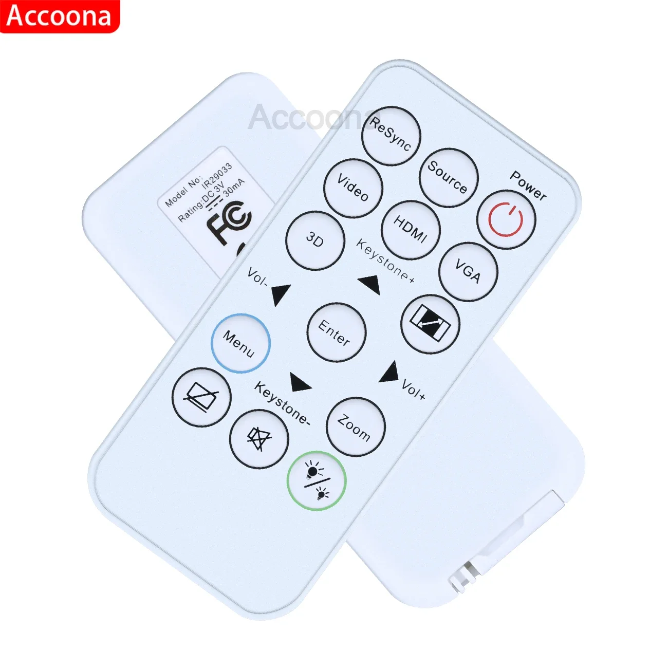 New IR29033 Remote Control Use For OPTOMA Projector U2 S341 S341G X341 W330 HD27E HD143X DX349 HD27E HD290 WU335 WU3343 S311AB