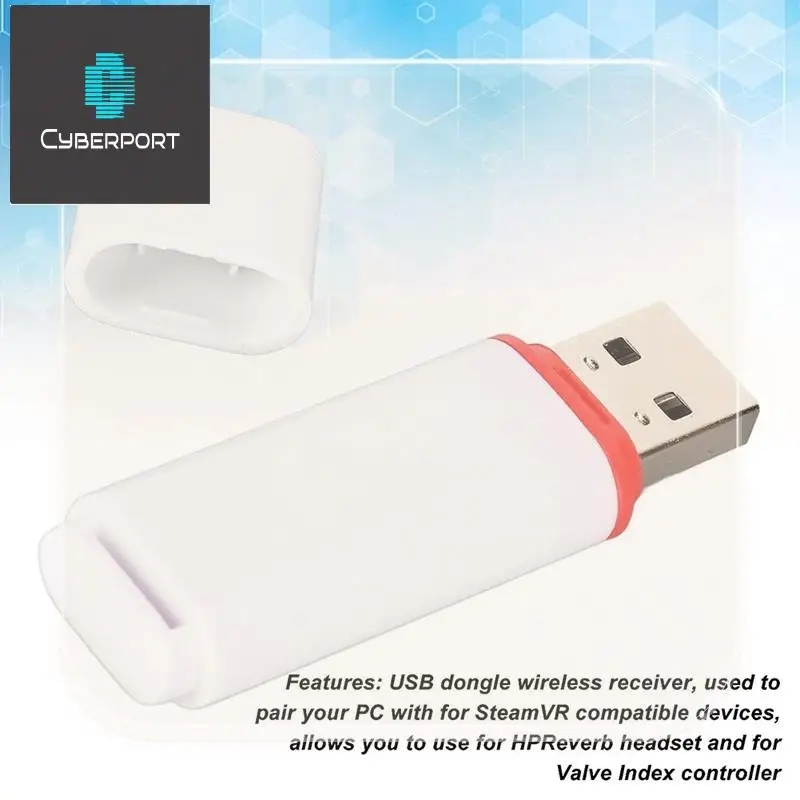 Receptor de atividade do receptor dongle USB Steam VR para controlador de índice de válvula e acessórios HTC Vive Tracker