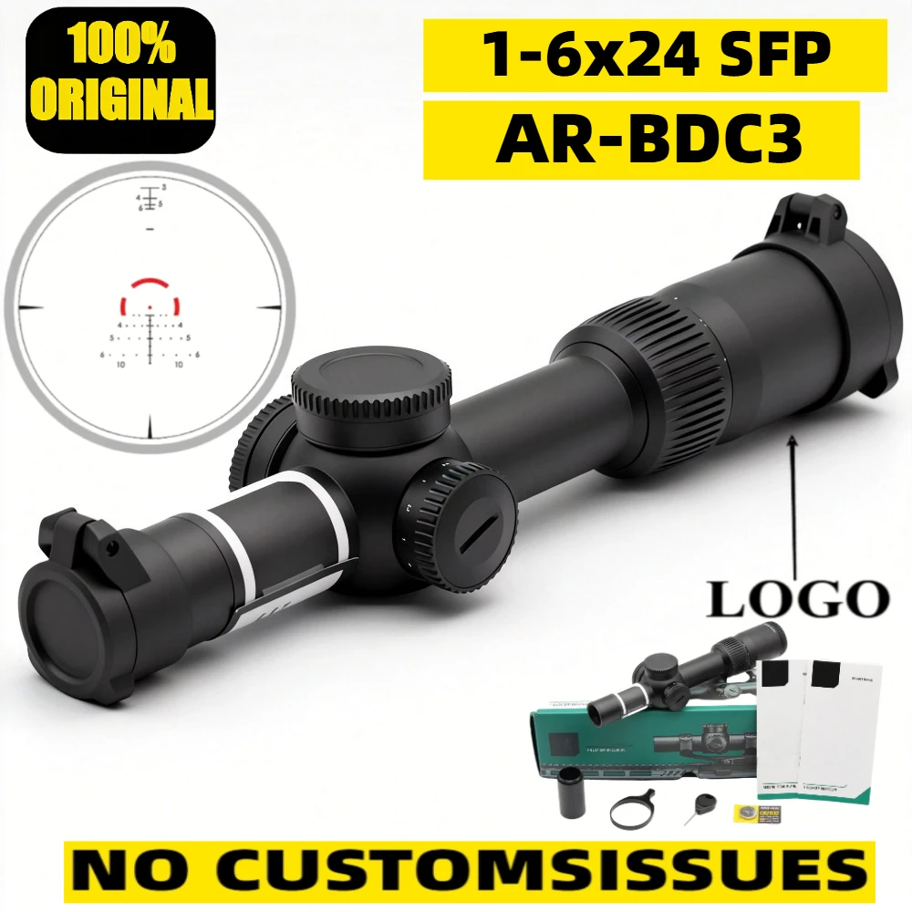 

Original VT Optics 1-6X24 Second Focal Plane(SFP) Riflescope AR-BDC3 Reticle Waterproof/Shock Resistant