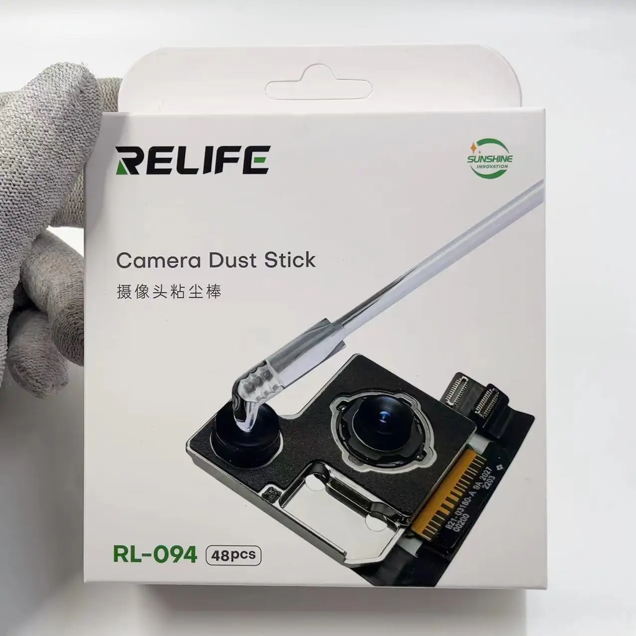 

RELIFE RL-094 48PCS 360° Cleaning Stick for Mobile Phone Tablet Camera Lens LCD Screen Dust Removal Strong Adhesion Stick