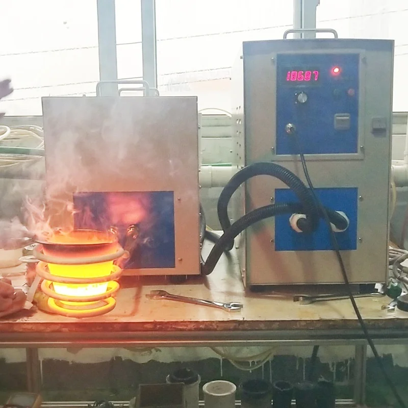 35KW High-Frequency Inducti Heating Equipment CNC Quenching Machine Welding Brazing Melting Induction Heating Fuser New