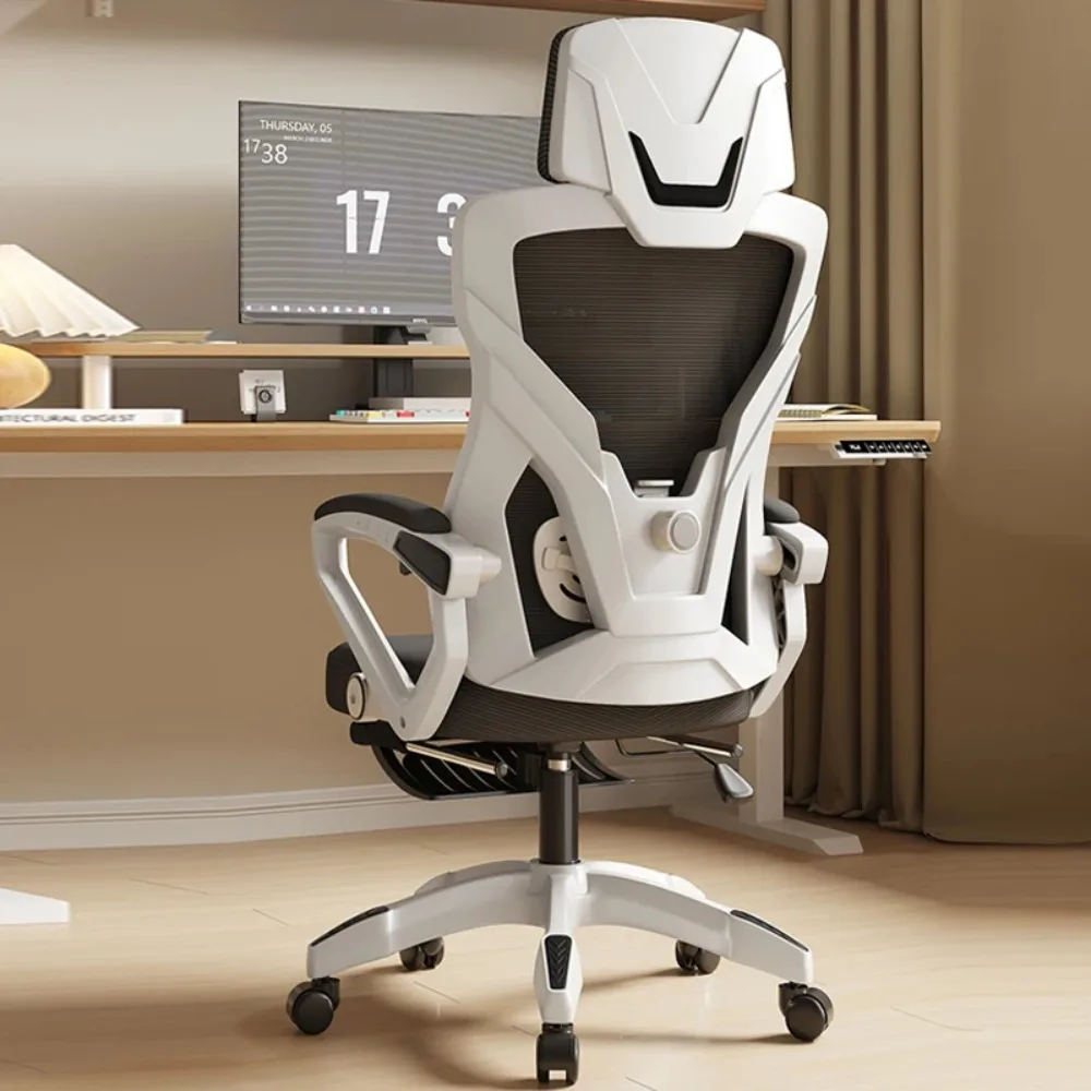 Asiento reclinable ergonómico, cómoda silla  oficina, silla para ornador doméstico, dormitorio  estudiantes, silla para juegos c