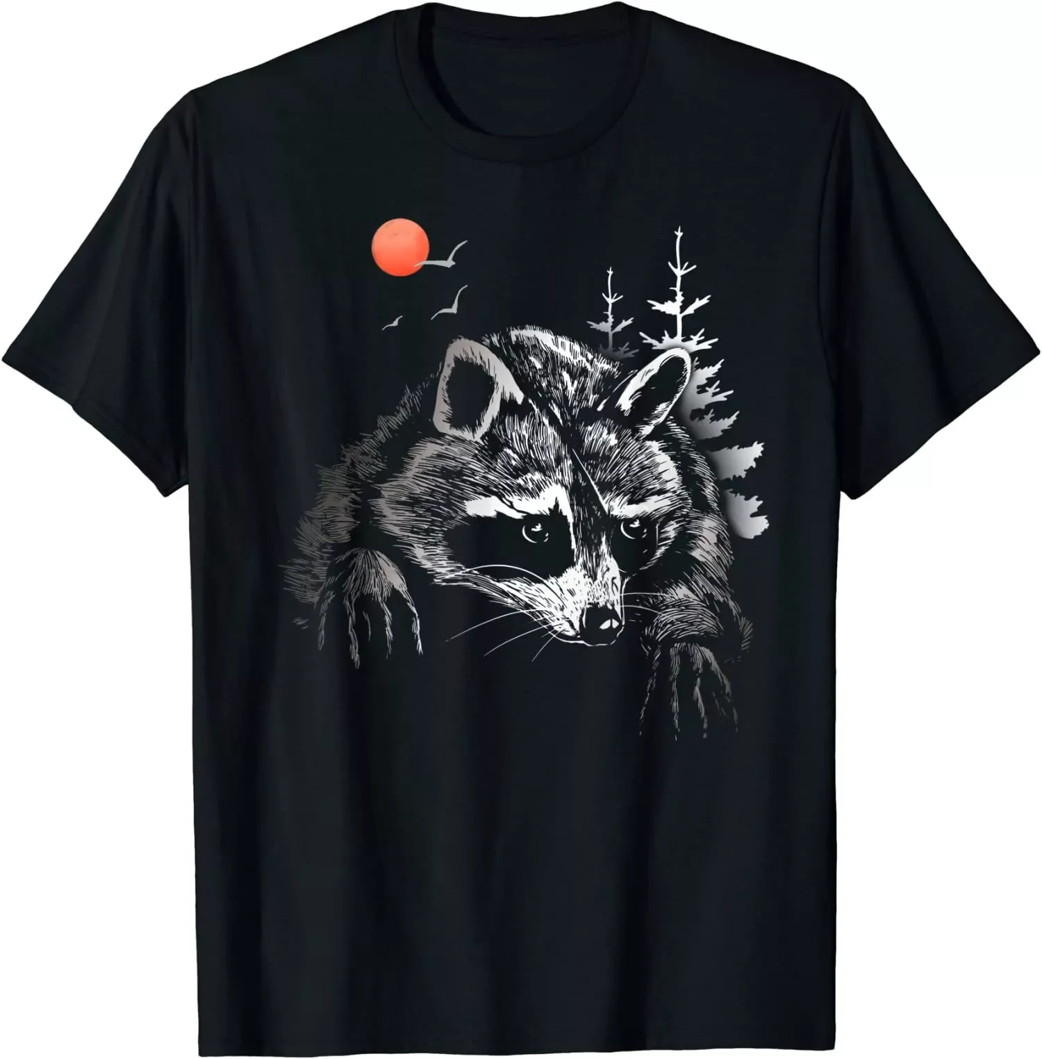 Vintage Racoon Great Gift Idea Unisex T-Shirt Size S-5XL