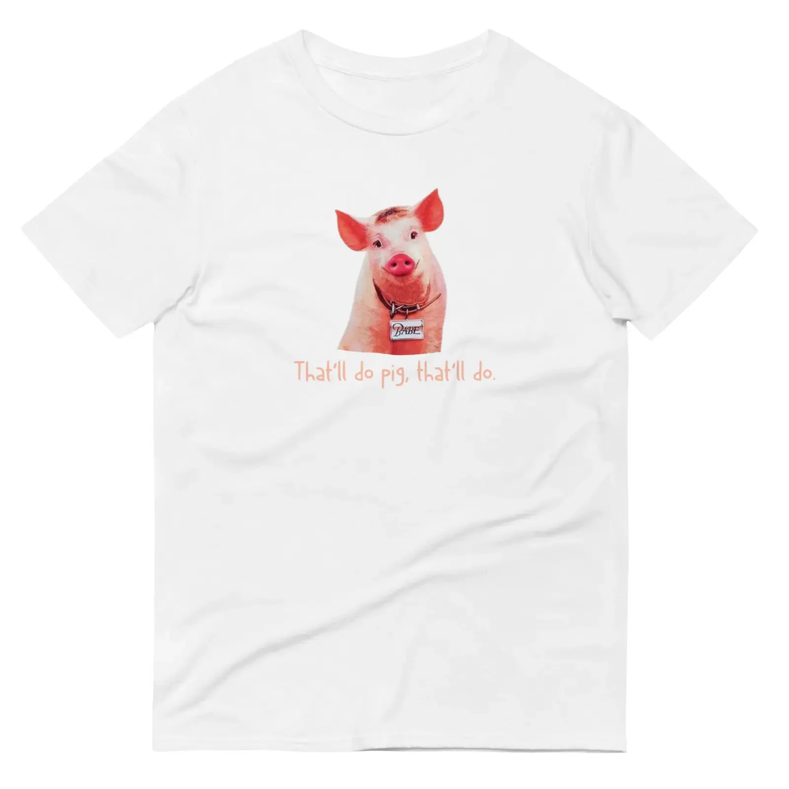 Babe That'll Do Fun Patterned Printed Shirt Unisex T-shirt The XS-4XL Is A Fun-loving, Stylish Casual Breathable Top