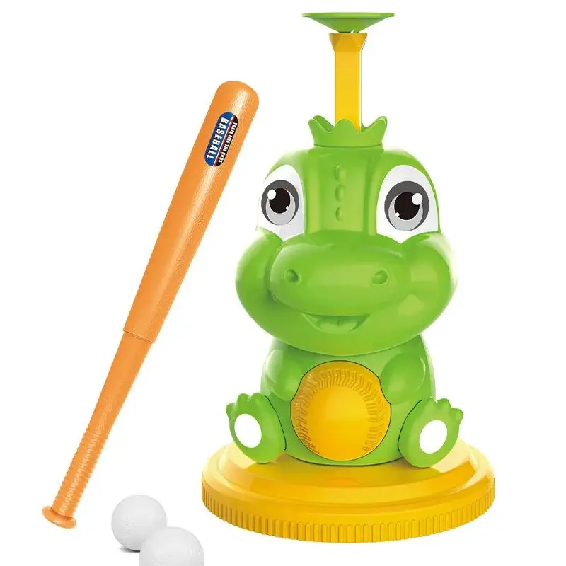 Children's Dinosaur Baseball Shooter Set Outdoor Leisure Baseball Sports Entertainment Toy Gift Indoor Dinosaur Baseball
