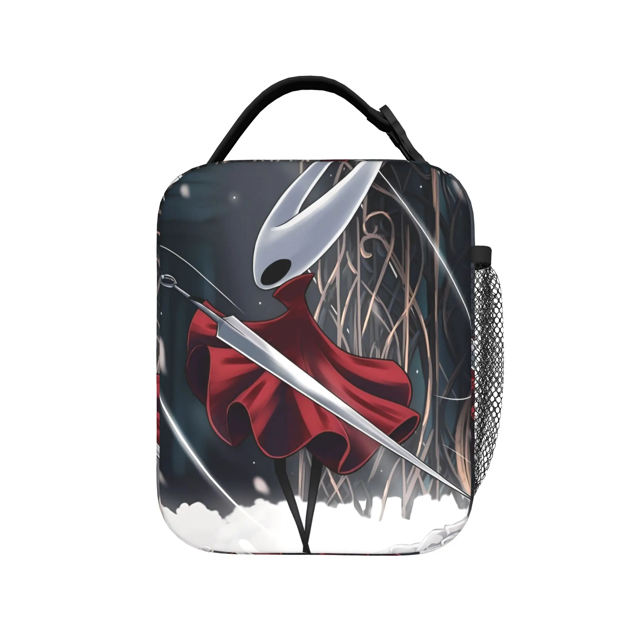 Hollow Knights Cartoon Thermal Insulated Lunch Bags for Picnic  Portable Food Container Bags Thermal Cooler Lunch Boxes