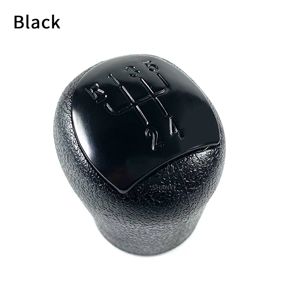 5 Speed Manual Gear Shift Knob Lever Stick Pen Head Handball For Renault Kangoo Clio 2006 2007 2008 Car Styling Accessories