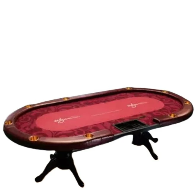

High-end Texas Hold'em table, club-specific high-end poker table, solid wood tiger foot