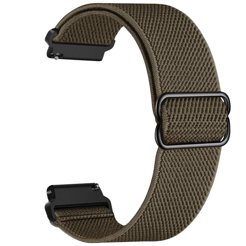 Nylon Elastic Band for Fossil Gen 6 5 44mm Sport Strap for Fossil Gen 5 Carlyle HR/GEN 5 LTE 45mm Replacement Bracelet 22mm Belt