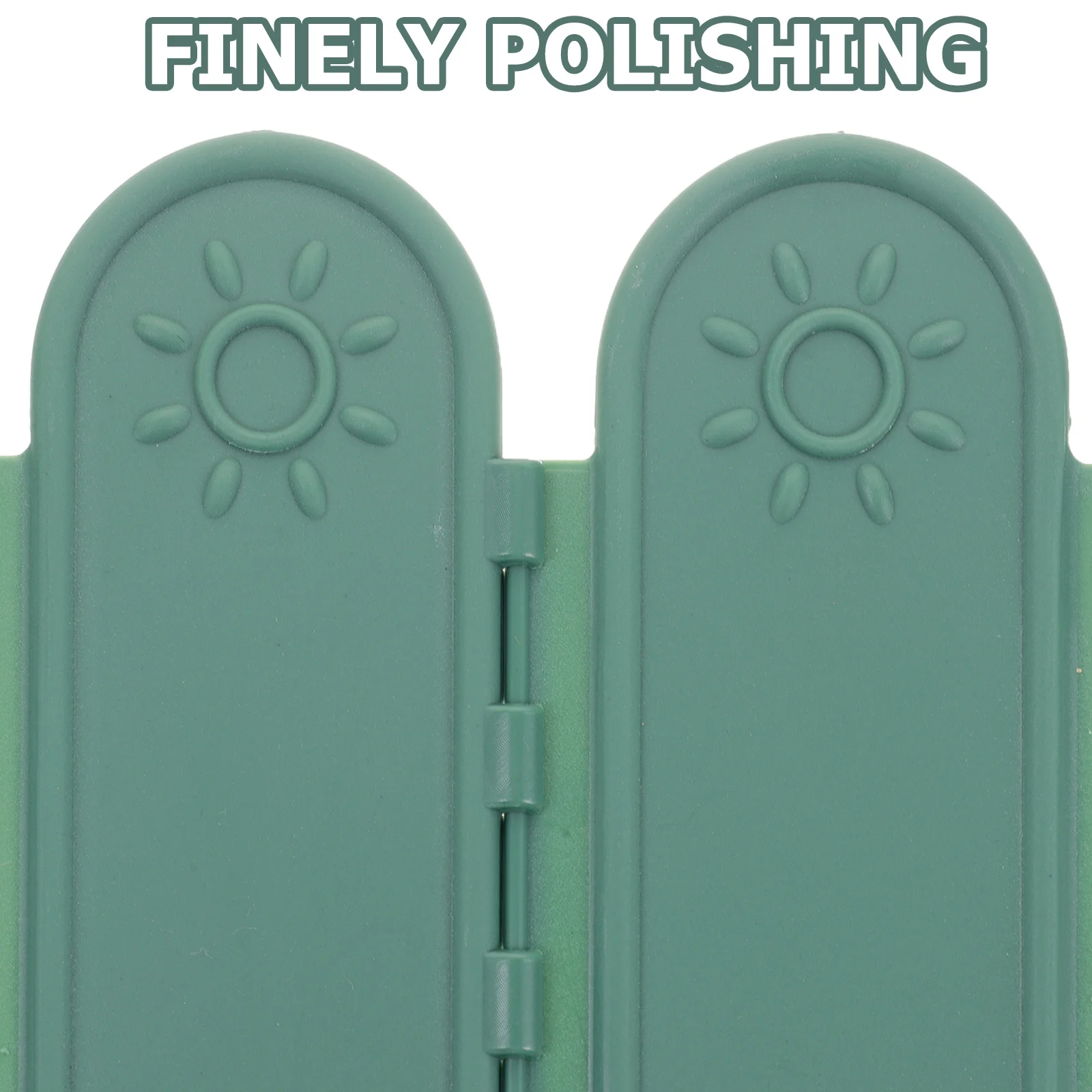 

Plastic Garden Lawn Fence Landscape Ornamental Border Panel Smooth Surface Reusable Garden Edging for Borders Flower Beds