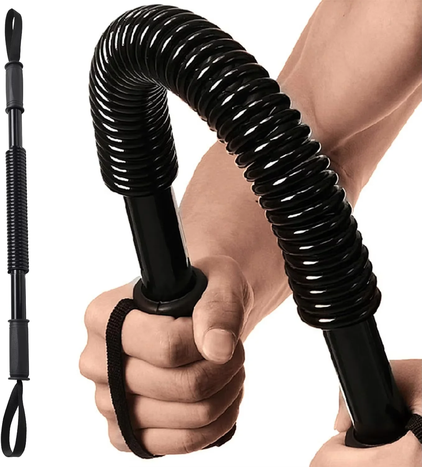 Spring Chest Trainer Power Twister Bar with Adjustable Resistance, Available in 20KG–40KG