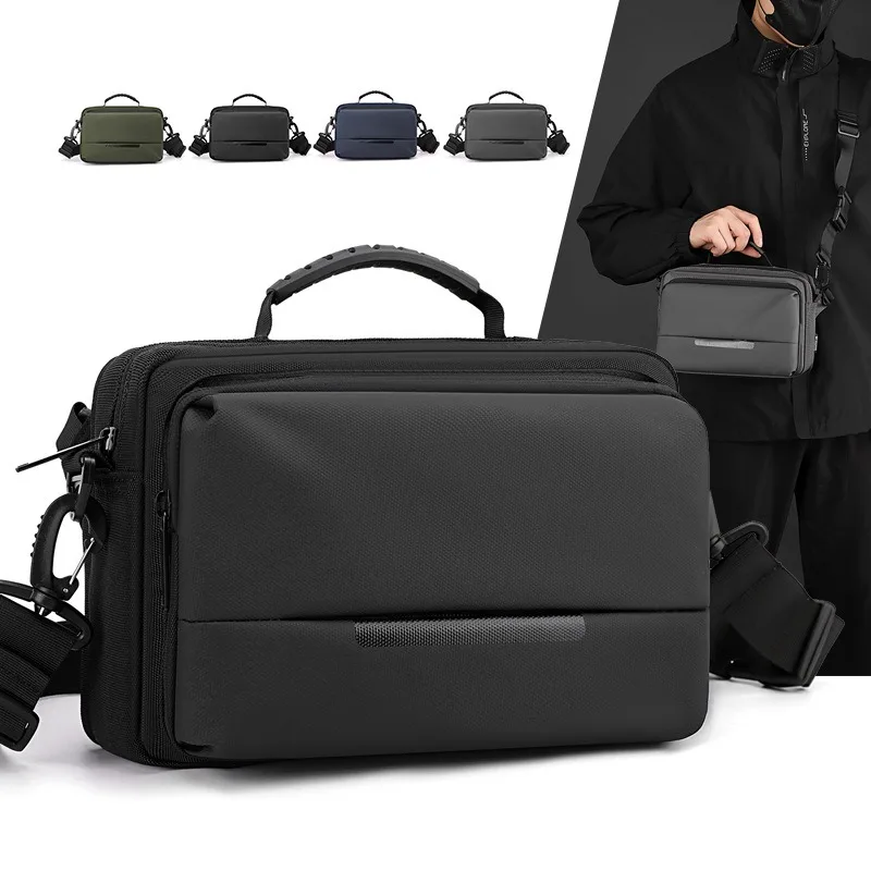 

Simple and fashionable single-shoulder bag for men, casual crossbody bag, waterproof trendy shoulder bag, business chest bag