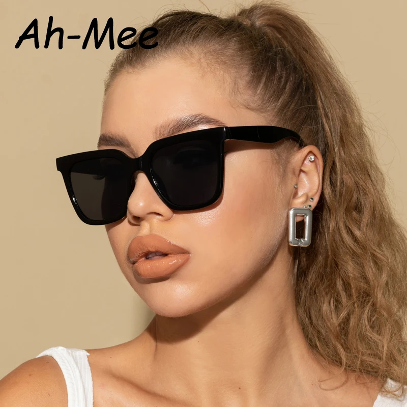 

Защитные очки, модные квадратные солнцезащитные очки, женские дизайнерские роскошные брендовые солнцезащитные очки Cateye, женские очки в большой оправе UV400