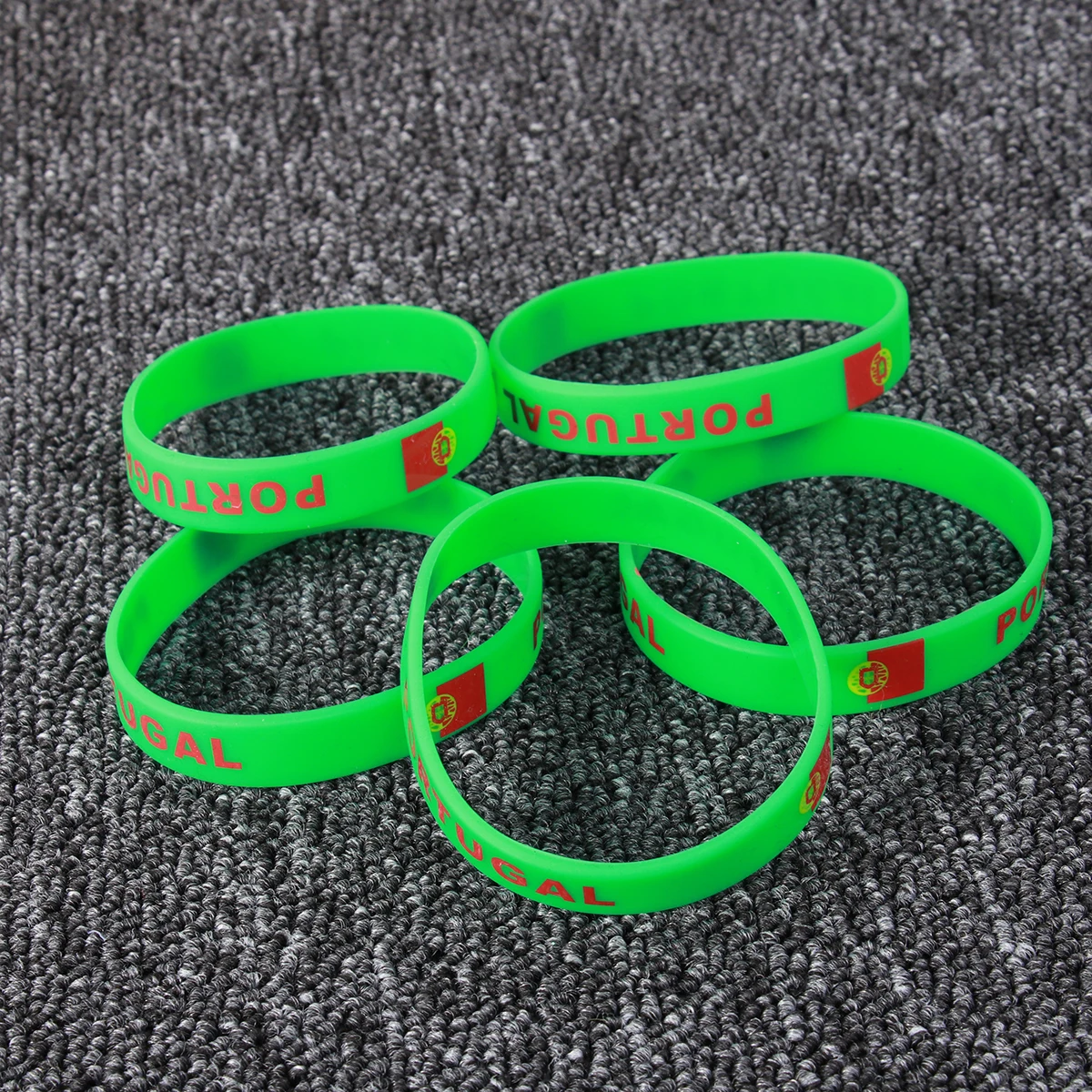 

5 Pcs Silicone Bracelet Australian Flag Rubber Country Wristband Bracelets The Sign Team Braceleta Braclet Wristbands Man