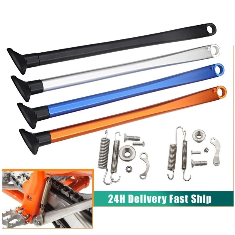 

A2UC Motorcycle Side Stand Motorcycle Stability Stand Heavy Duty Kickstand Motorcycle Side Stand set for 17-23 Bikes
