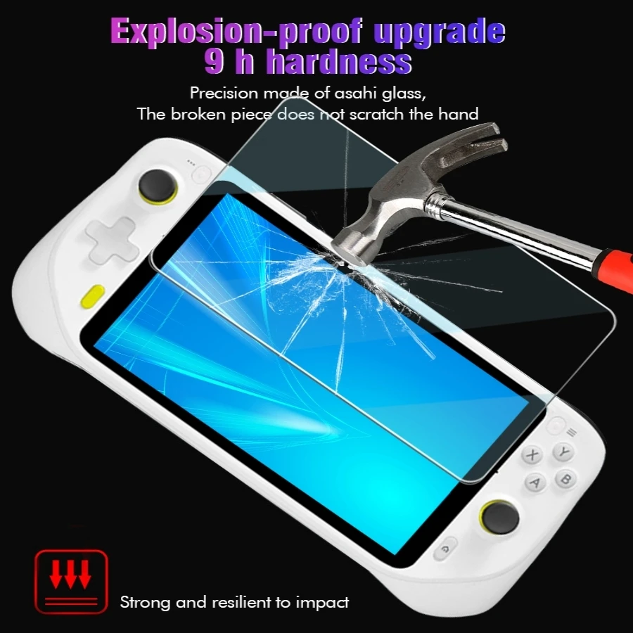 for Logitech G Cloud Gaming Handheld Tempered Glass 9H  Premium Game Machine Screen Protection Film 1pcs