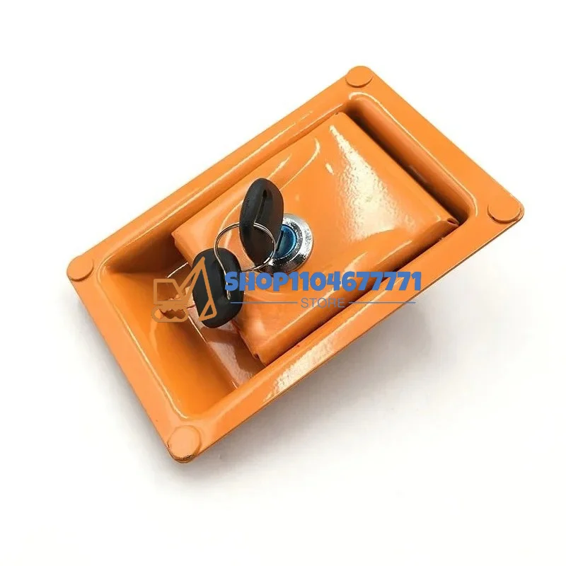 For ZX 60 70 120 200-5-6 210 330 Excavator Side Door Lock Hydraulic Pump Side Door Lock Core Excavator Parts