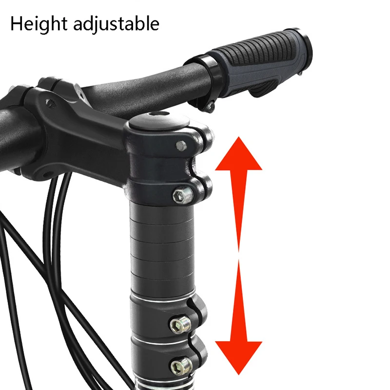 New 1PC Bike Stem Fork Bicycle Handlebar Extension Riser Rise Up Bicycle Adapter Durable Power Mountain Cycling Part