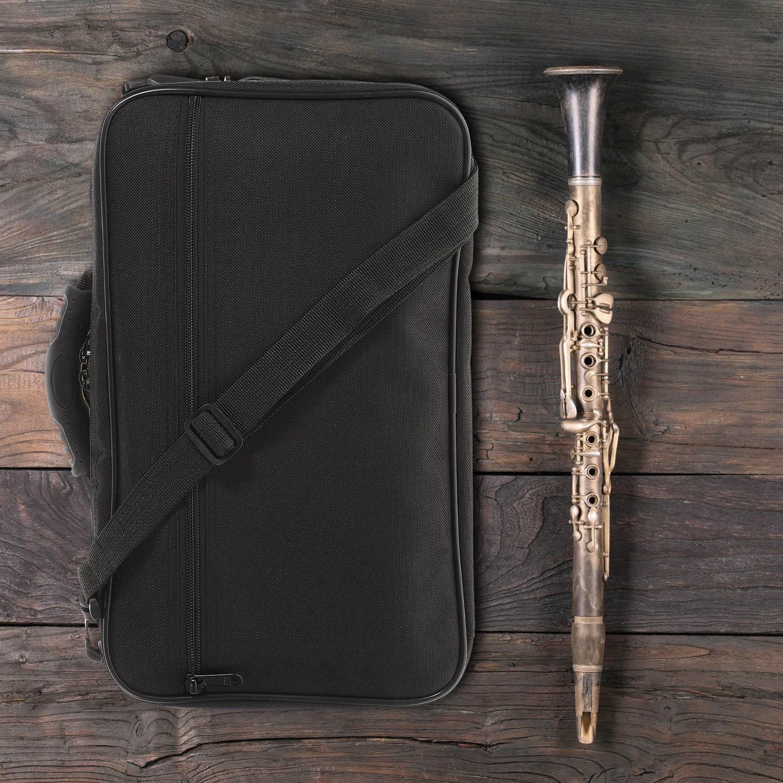 

Oboe Carrying Case Cases for Black Backpack Cork Storage Boxes Holders