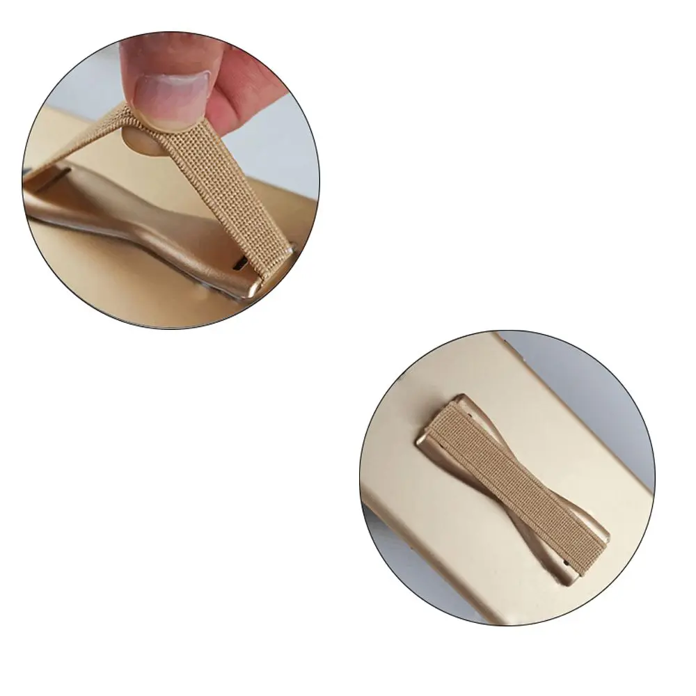 Fixing High Quality One-handed operation Bandage Strap bracket Finger Grip Sling Phone Holder Phone back sticker Selfie Strap