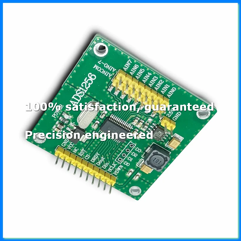 High-Precision ADC ADS1256 Analog-To-Digital Conversion 24-Bit Eight-Channel Module-A69M