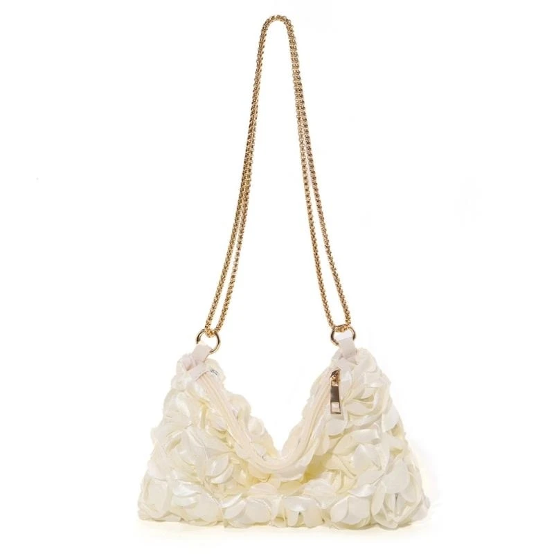 

A3PE Rose Floral Evening Swork с цепочкой для линейных блесток для Formal Event Seedgag