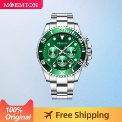 MOEMTON Original  Men's Watch Original  Automatic Mechanical Watches Leisure Sports Luminous Watchs 3Bar Waterproof