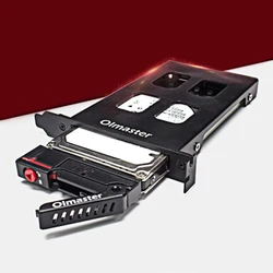 OImaster MR-9100 HDD Rack for 2.5Inch PCI SATA SSD Hard Disk Adapter Bracket F19E