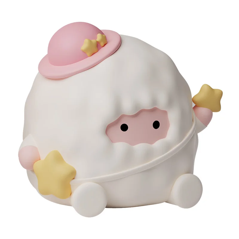 

Детский ночник, перезаряжаемая детская лампа с сенсорным управлением и мягким светом с регулируемой яркостью, портативная 3-язычная яркость и 7-цветная светодиодная лампа