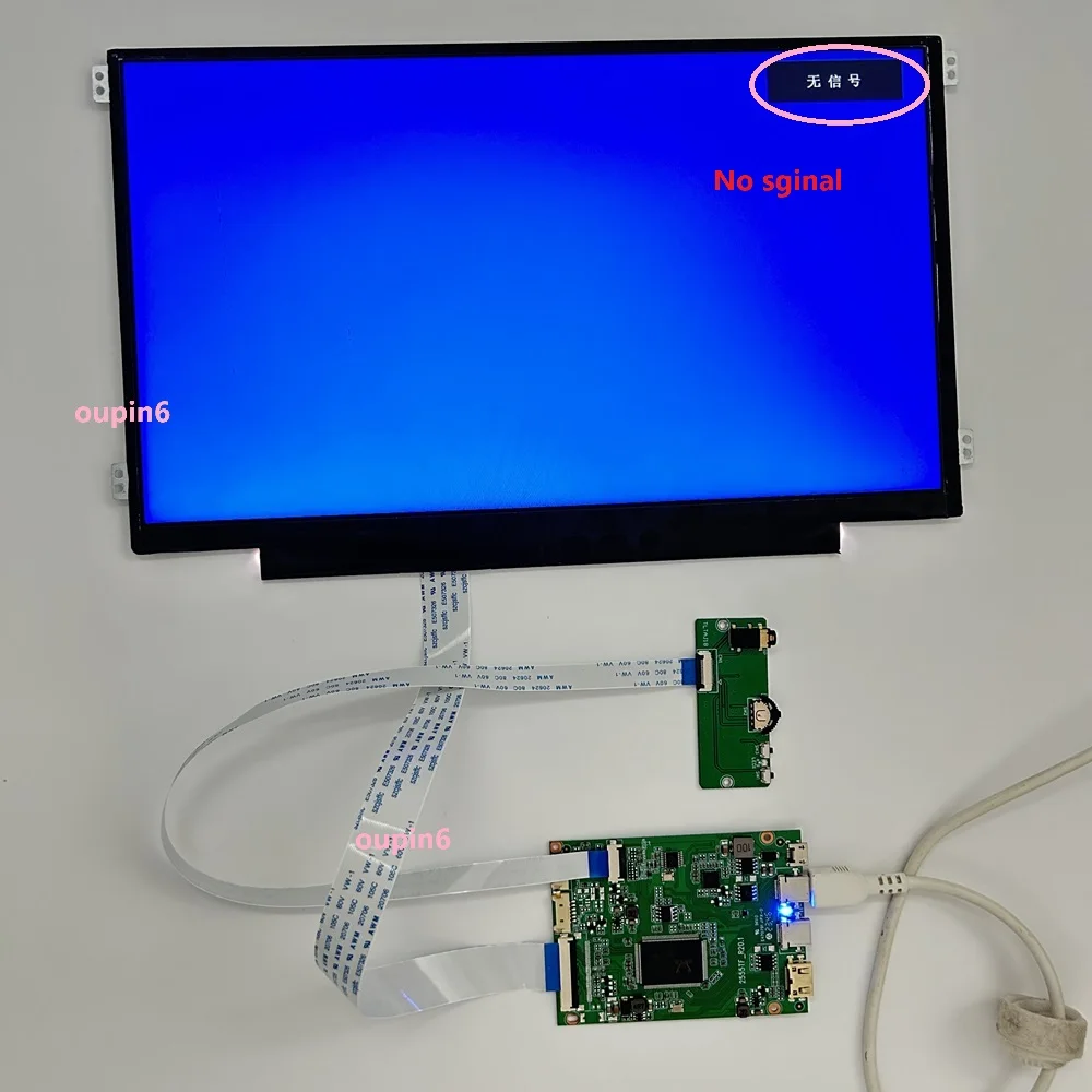 EDP Controller kit 2K für B160QAN03.H B160QAN03.L B170QAN01.2 BP101QH1-100 2560x1600 Mini HDMI-kompatibel 2 TYPE-C display DIY