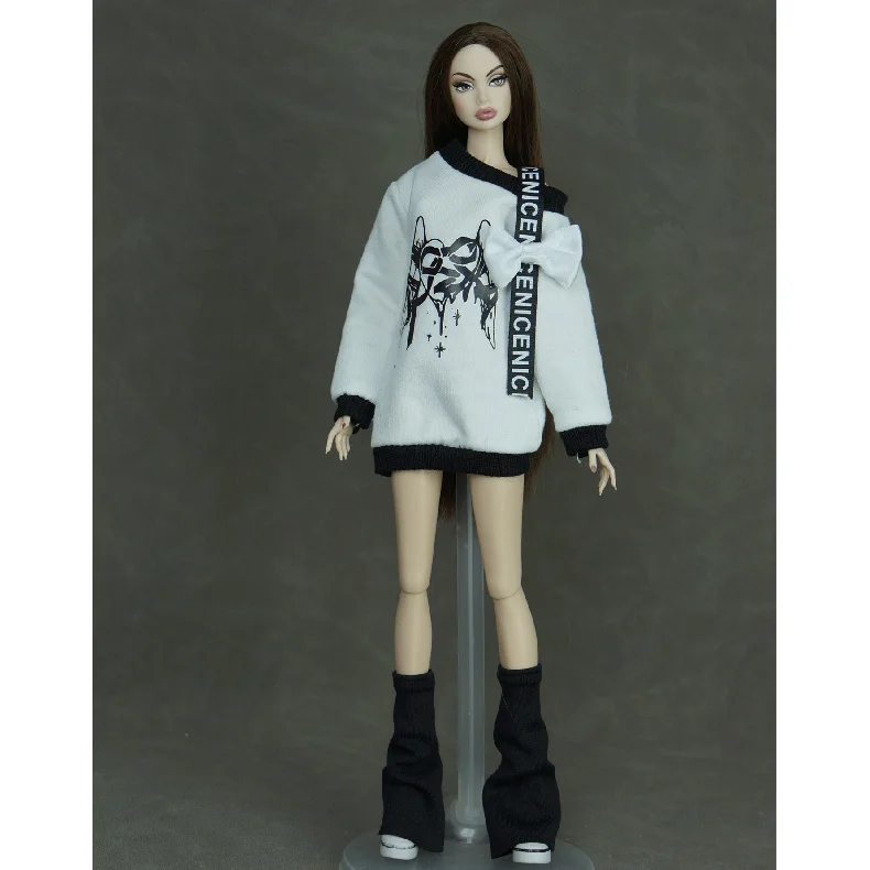 Neue 1/6 Skala Puppe Outfit Rock Bein Abdeckung Kleidung Set für 30 cm Dünne BJD Mädchen Puppen Dress Up Spielzeug puppenhaus Zubehör – Detail 3