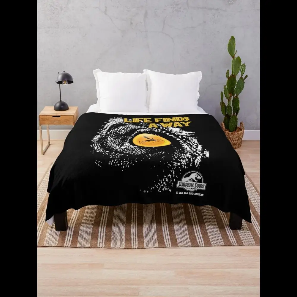 

Одеяло «Парк Юрского периода» «Жизнь найти пути», мягкий уютный флисовый плед для домашнего сада