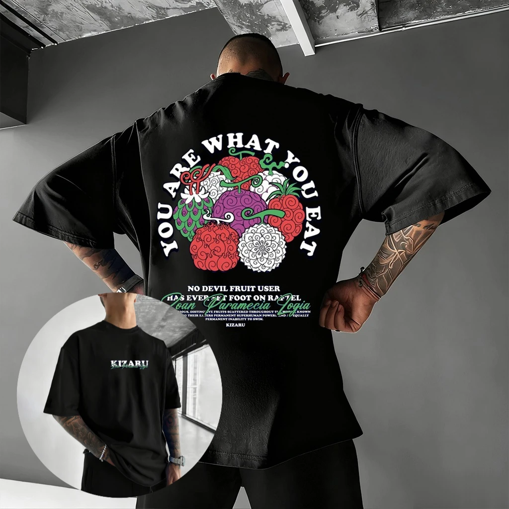 

Anime One Piece Devil Fruit Graphic T Shirt Men Women 2026 Summer Streetwear Cotton Tee Vintage Oversize Short Sleeve Casual Top