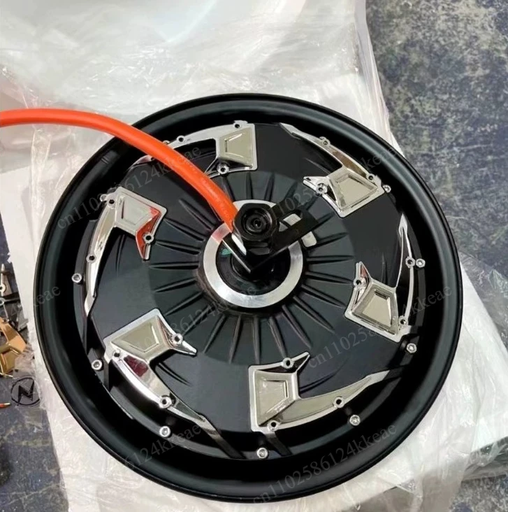 12 10 Inch Power Saving Motor 48-96V High Power 3000W 5000W Wheel Motor