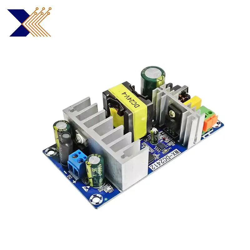 High Power Switching Power Supply Bare Board Module, 4A-6A, 24V, 100W, WX-DC2412, ACDC Power Strip