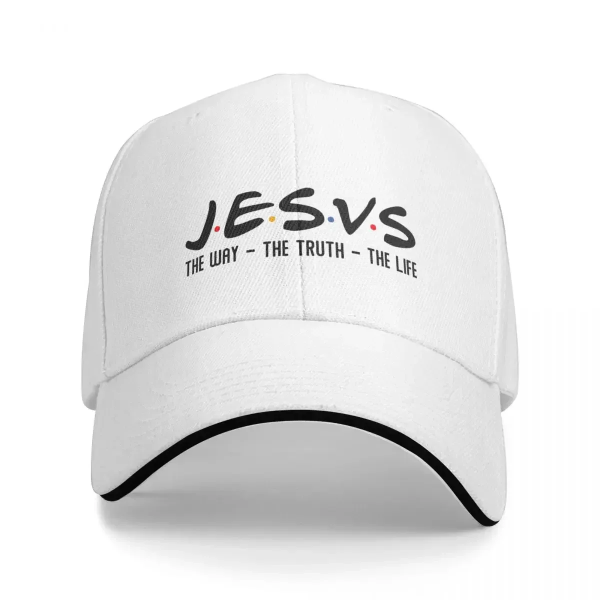 Jesus The Way The Truth The Life Religious Christian Faith Baseball Caps Snapback Men Women Hats Casual Cap Sports Baseball Hat