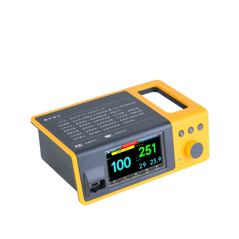Factory Price Vet Handheld Pulse Oximeter Spo2 Pr Animals Oximeter With for Hospital