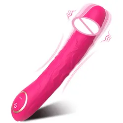 Realistic Dildo Vibrator for Women Sex Toys Clitoris G Spot Anal Stimulator with 10 Powerful Vibration Mode Waterproof Powerful