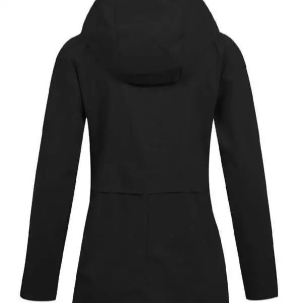 

Women's Basic Pure Color Front Button Dstring Hoodie Cross-Border New Sle Slim Fit Nine Sve Length Ciwalk T-irt