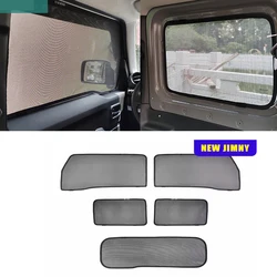 Car Window Privacy Net Gauze Curtain Anti-insect for Suzuki Jimny 2019+ Privacy Mesh Curtains