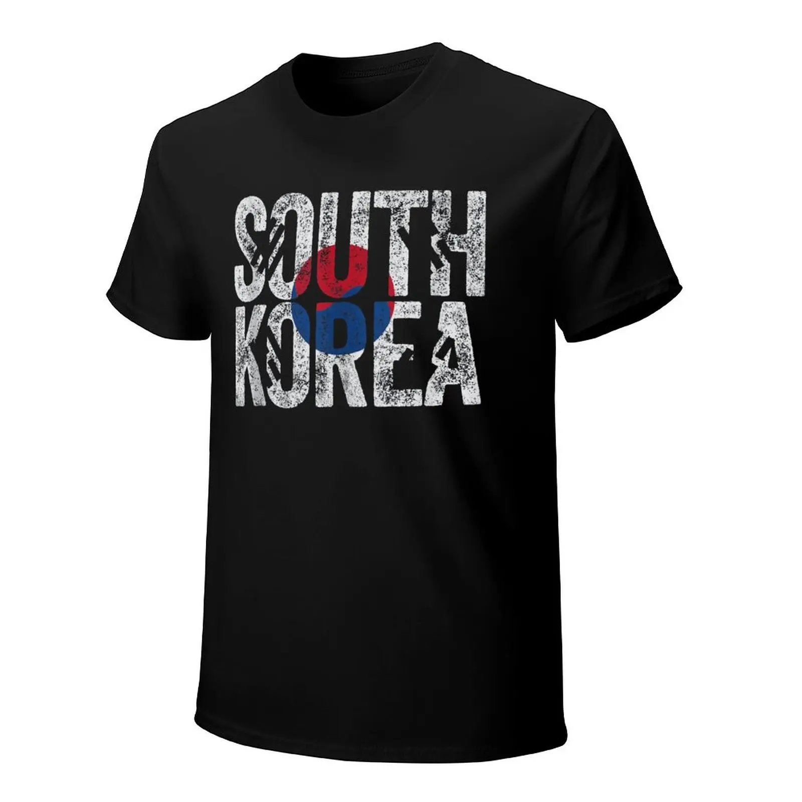 Men T-shirt South Korea Flag Cool South Korean Fans T Shirt Men\'s tee 100% Cotton XS-5XL O-neck Tshirt Fashion Short Sleeve