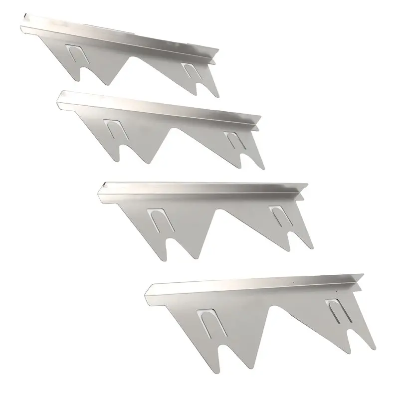 A20F-2 Pair Stainless Steel Stove Covers, Stove Filler, Stove Guard For Kitchen Oven Counter Side Covers, Range Trim Kit