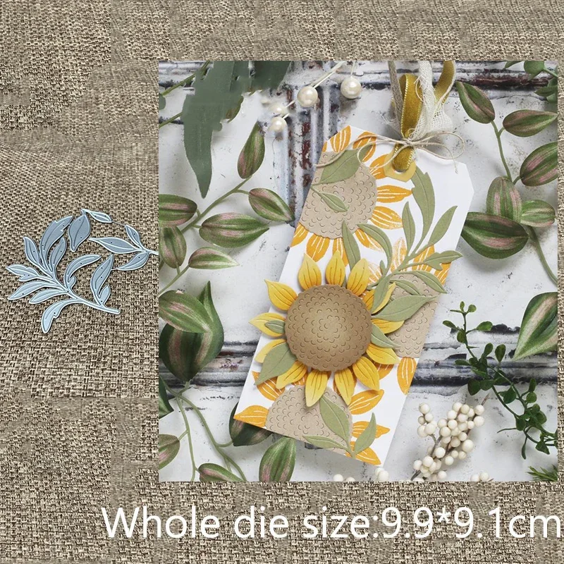 

XLDesign Craft Metal stencil mold Cutting Dies leaves decoration scrapbook die cuts Album Paper Card Craft Embossing