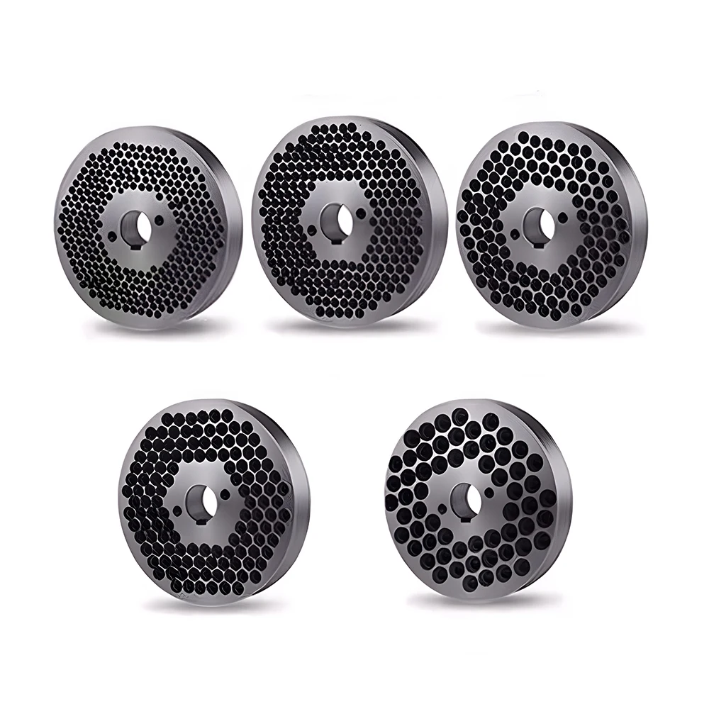 Spare Parts Grinding Die Plate Disc Pellet Mill Stencil For Feed Pellet Machine Fish Cattle Feed Hole Diameter 2.5/3/4/6/8mm