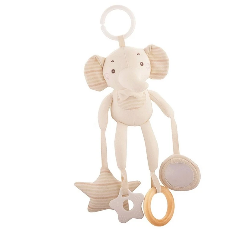 Giocattoli per lo sviluppo sensoriale del bambino infantile Regali per campanelli peluche morbidi appena nati sonagli 15UB