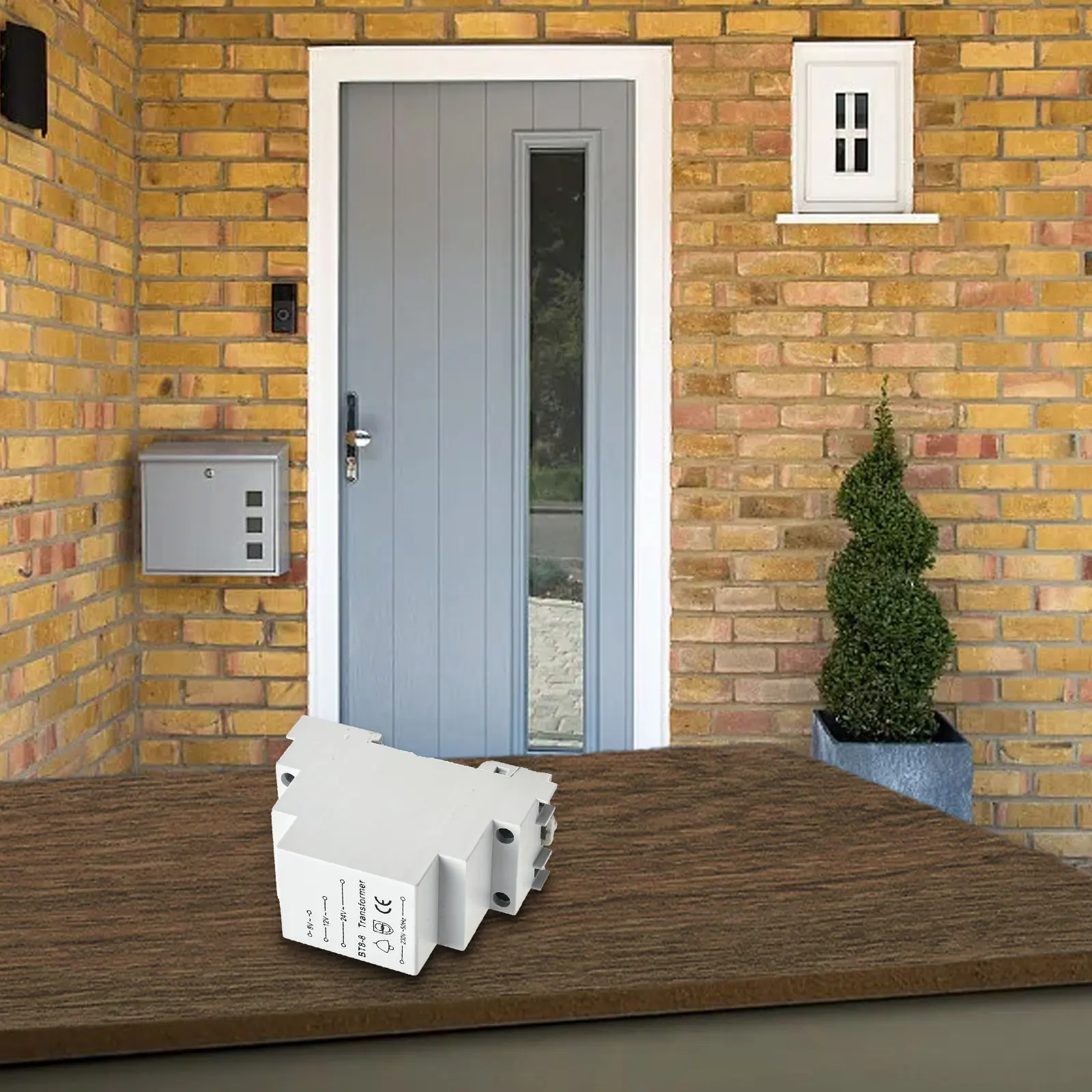 Solution d'alimentation robuste BT88 pour sonnettes filaires comprend une entrée standard de 230 V avec sorties réglables disponibles