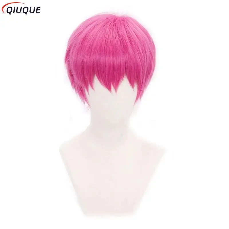 Anime Saiki Kusuo no sai-nan Cosplay Costume Wigs Men Uniforms Glasses Headwear The Disastrous Life of Saiki K. Cosplay Props